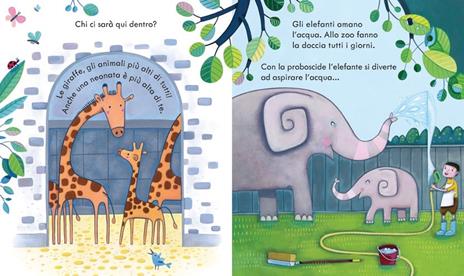 Usborne Libri cucù Case degli animali libro con alette