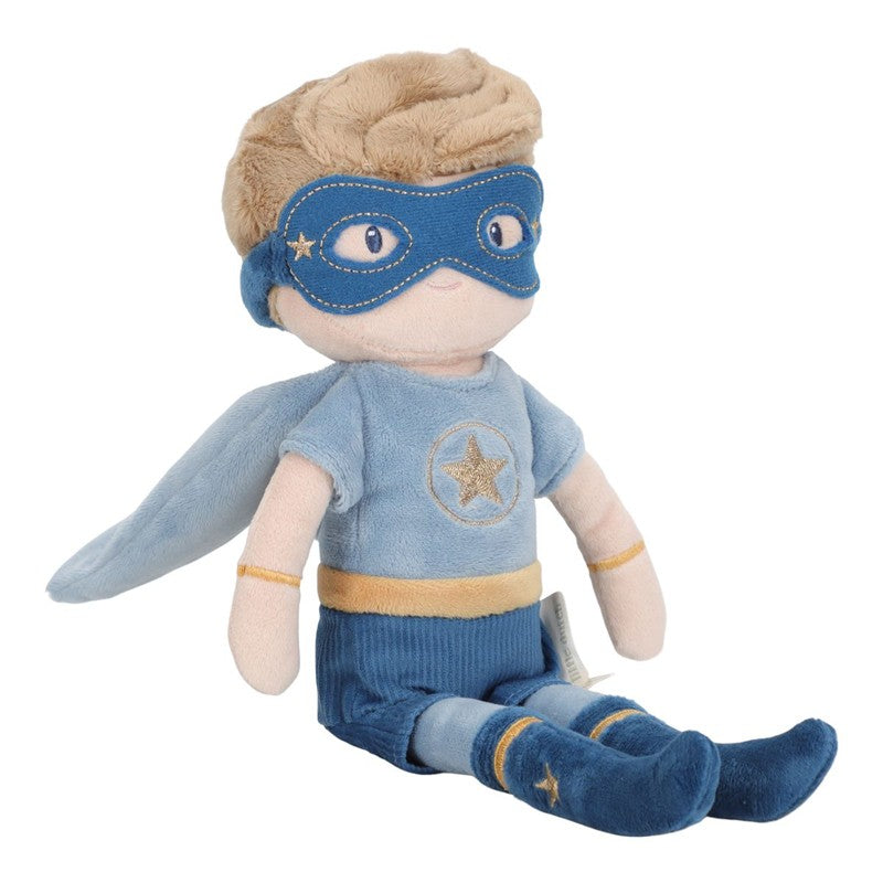 Little Dutch Jim Supereroe bambola morbida 35 cm maschera
