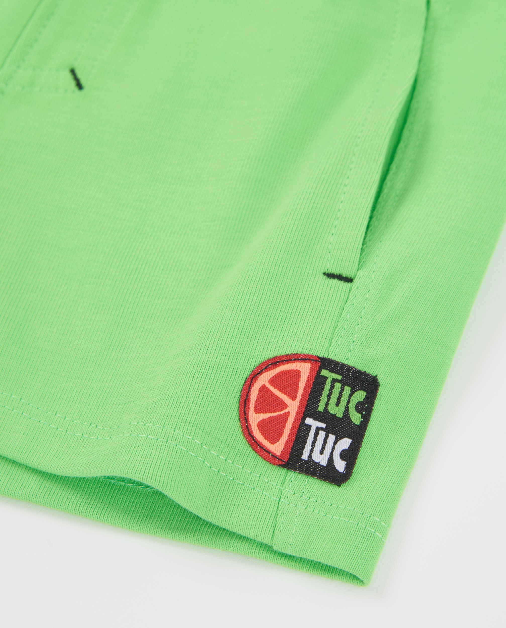 Tuc Tuc bermuda bambino verde tasche