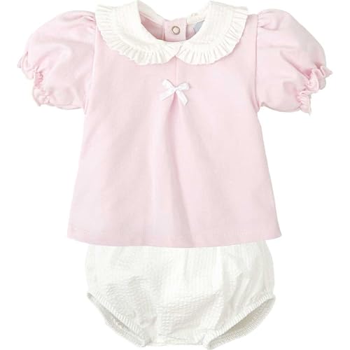 Babidu Set Maglietta Culotte 0-3 Mesi Cotone Azzurro