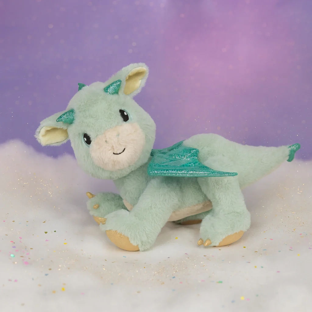 OlliElla Dinkum Dragon Blaze Peluche verde 32 cm
