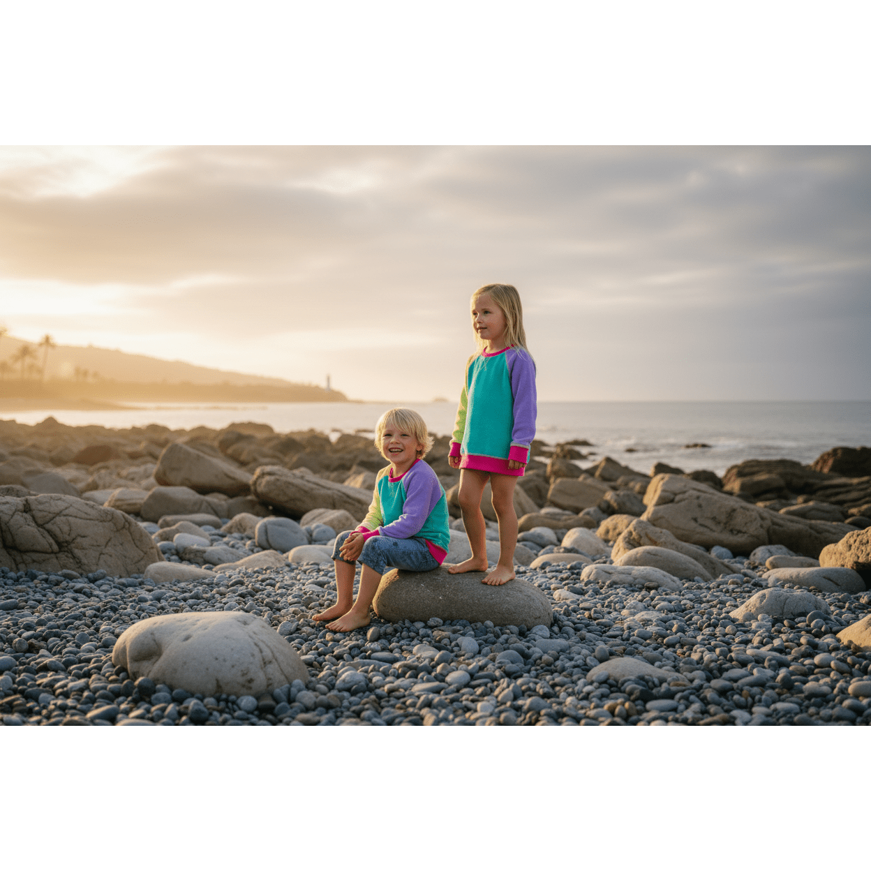 Slugs & Snails Neon 90's Raglan Terry felpa spugna bio