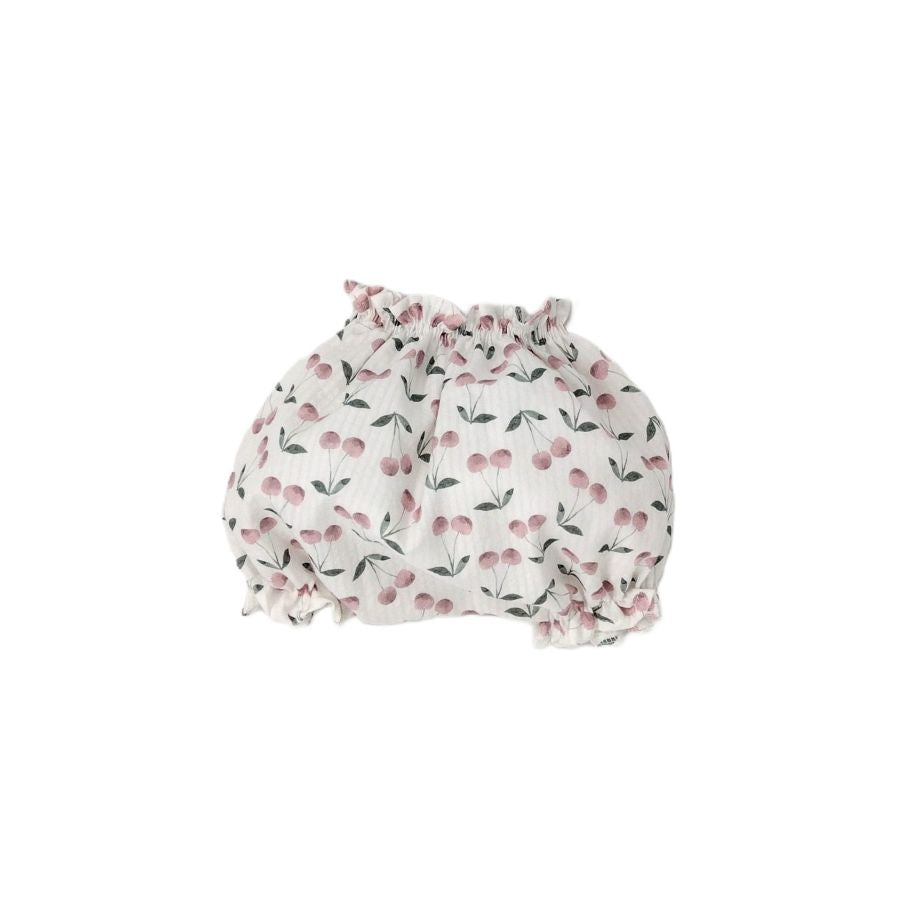 Mebi culotte neonata ciliegie nude cotone