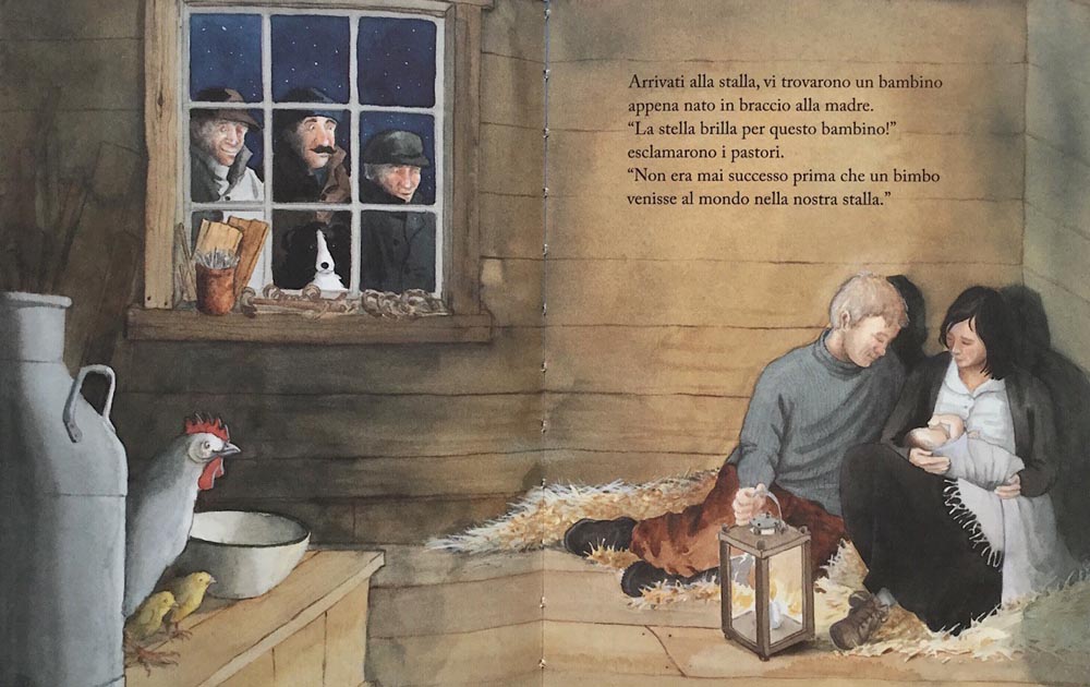 Astrid Lindgren Natale nella Stalla Libro Rilegato