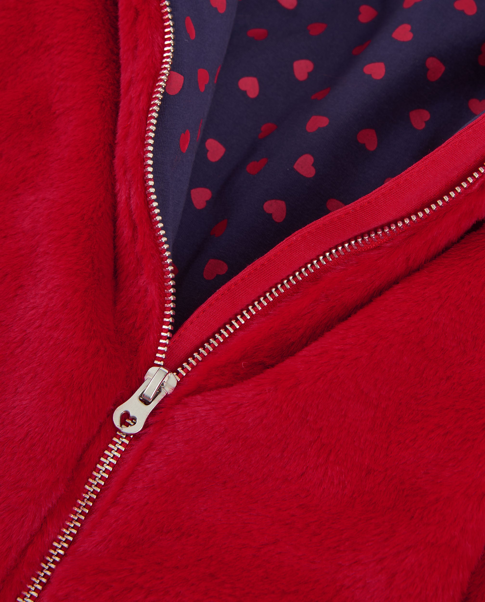 Tuc Tuc Good Wood cappotto bambina rosso cuori