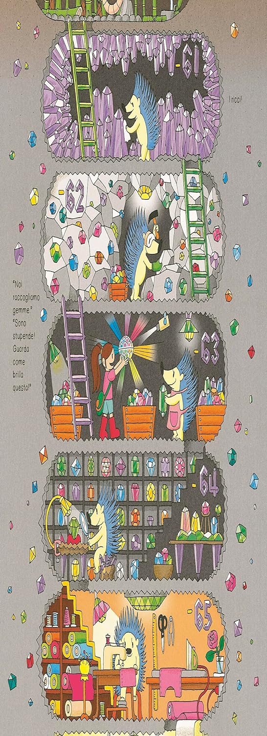 L'Ippocampo Casa a 100 piani sottoterra libro 3-6 anni