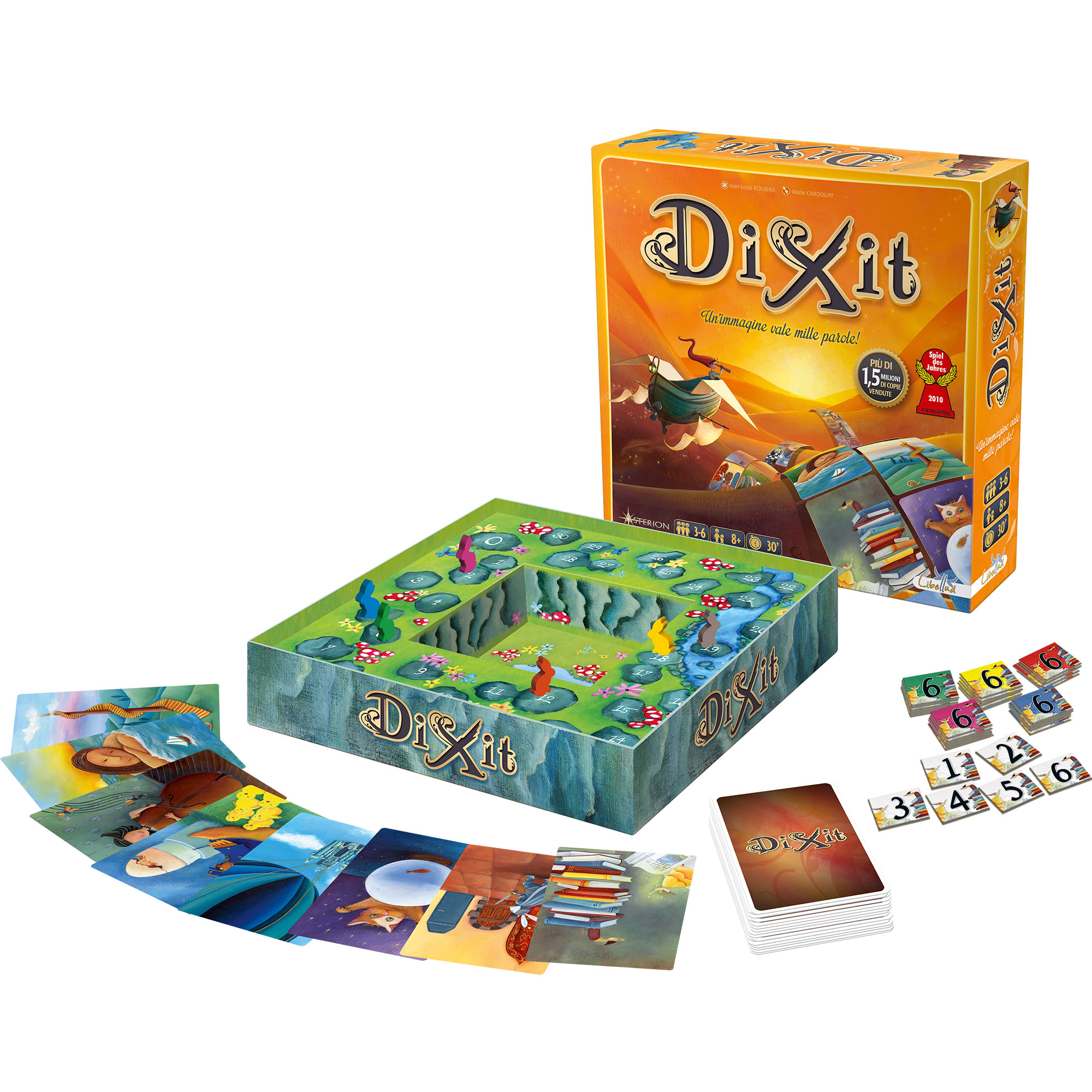 Dixit Base Gioco da Tavolo Illustrato 3-6 Giocatori
