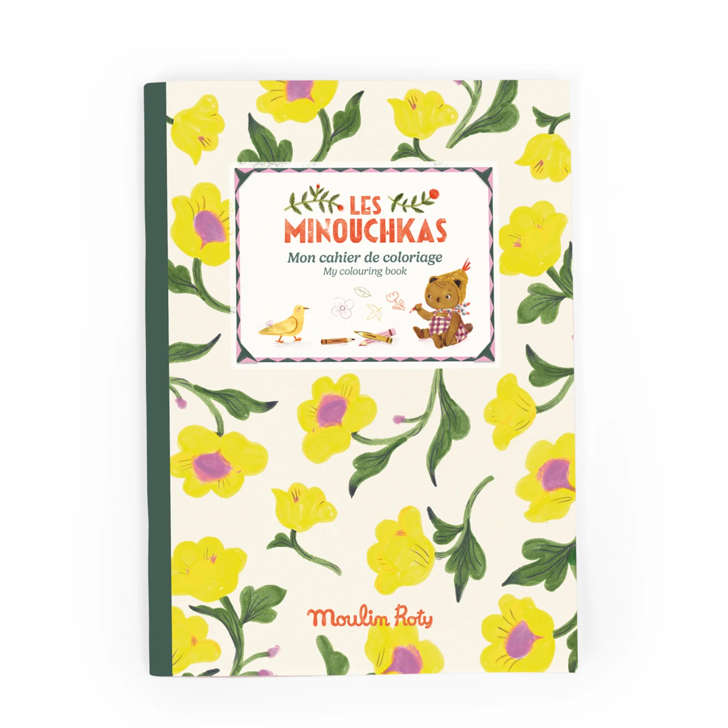 Moulin Roty Les Minouchkas quaderno da colorare 20x28 dai 4 anni