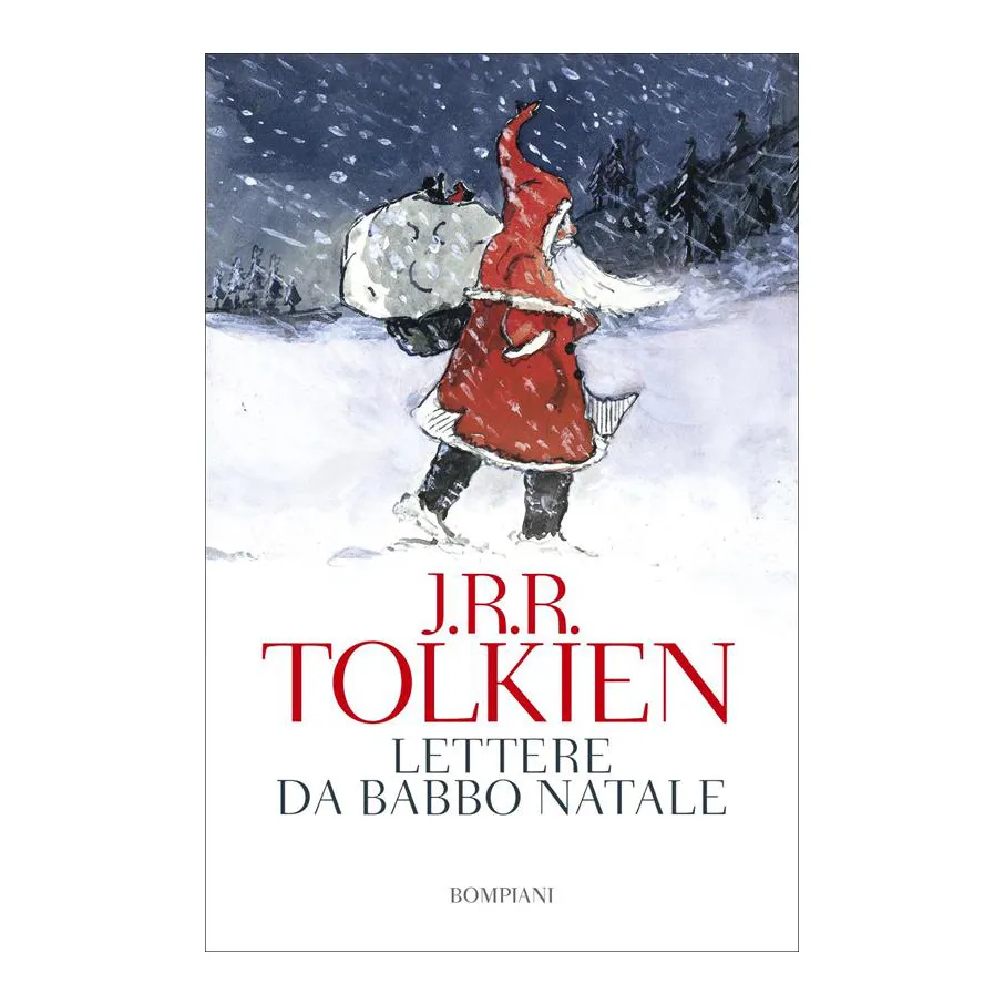 Tolkien Lettere da Babbo Natale libro bambini Bompiani 192 pagine