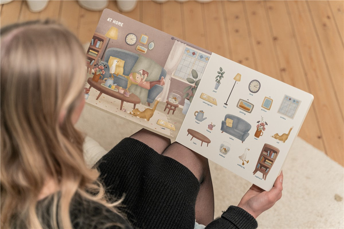 Little Dutch Look and Learn libro mondo 27,5 cm