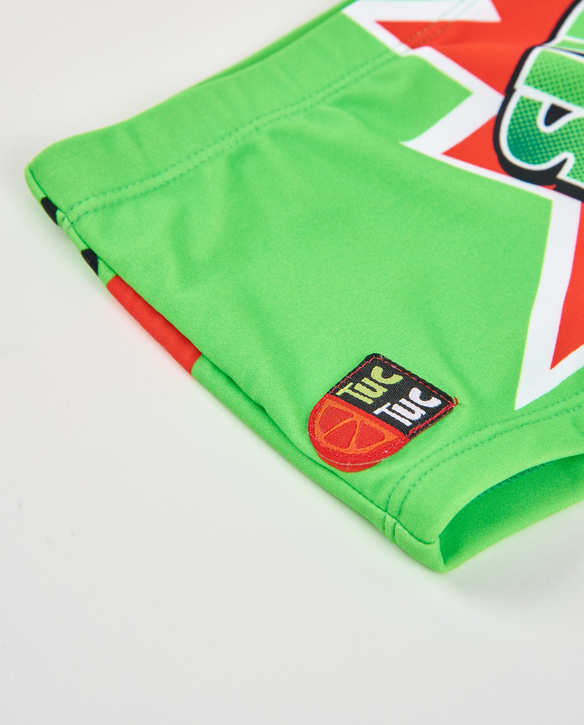 Tuc Tuc costume boxer bambino fumetti verde