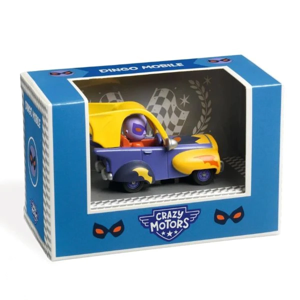 Djeco Crazy Motors Dingo Mobile macchinina vinile 4 anni