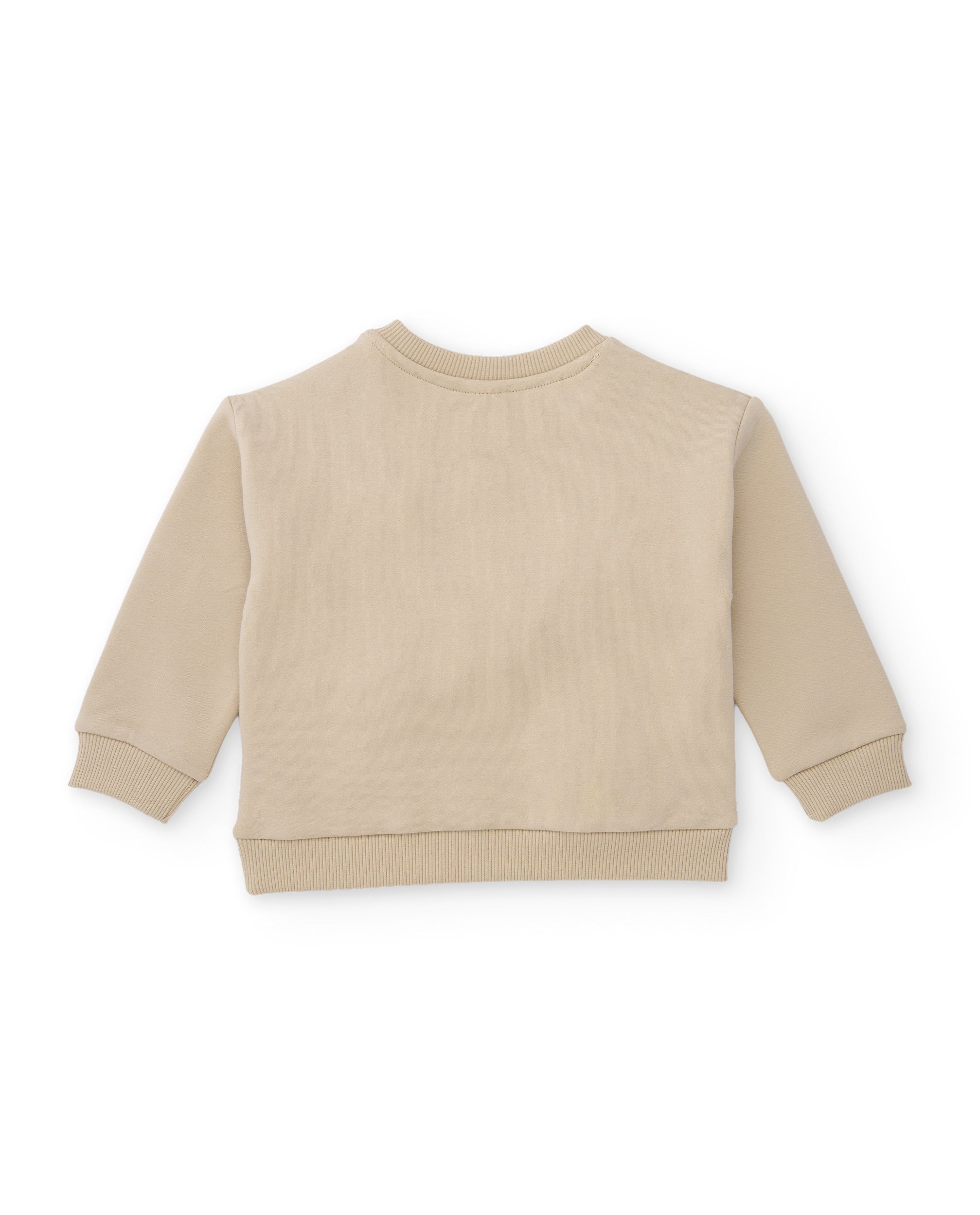 Tuc Tuc tuta bambina beige felpa fiori leggings