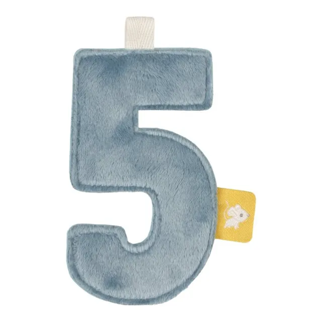 Little Dutch Ghirlanda Numero 5 elemento in stoffa