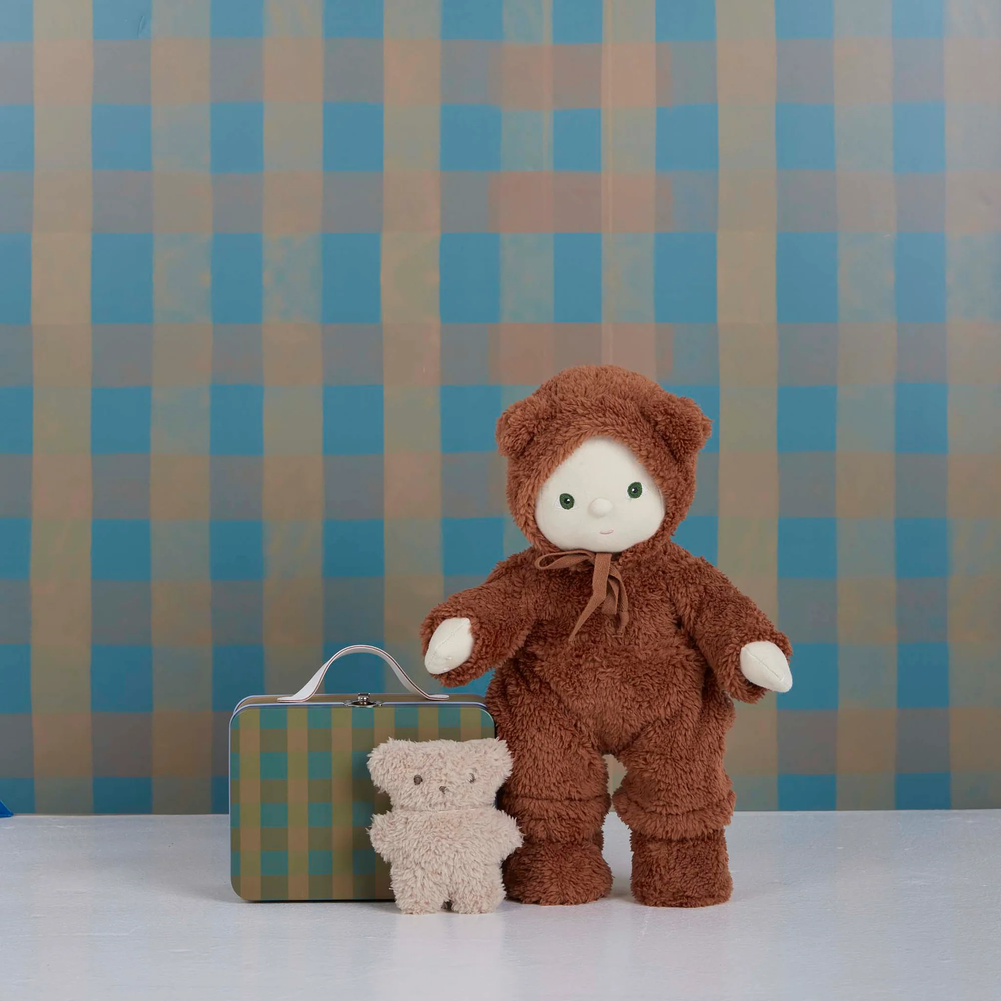 OlliElla Dinkum Dolls travestimento orso vestiti bambola 35 cm