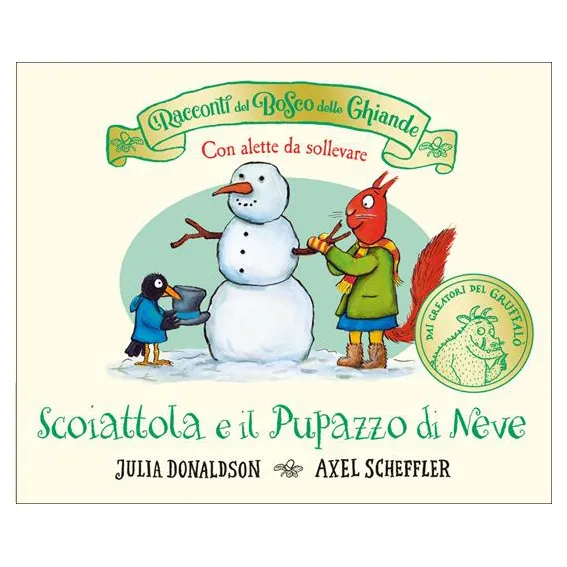 Bosco delle Ghiande La scoiattola libro cartonato con alette