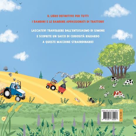 Il Castoro Rombo di motori Amo i trattori libro 3-6 anni
