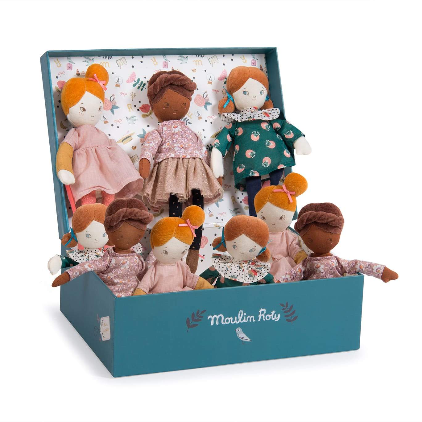 Moulin Roty Les Parisiennes Agathe bambola stoffa 26 cm