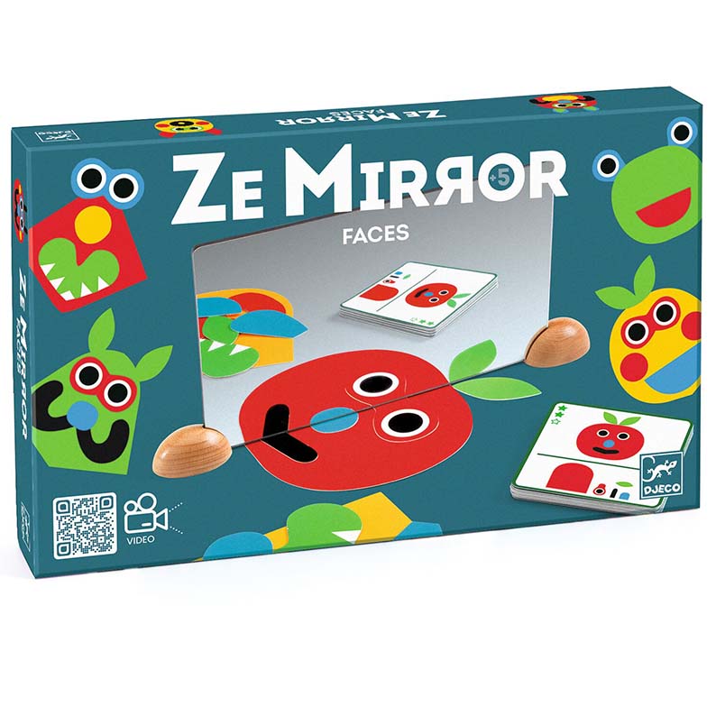 Djeco Ze Mirror Faces gioco specchio 20 carte