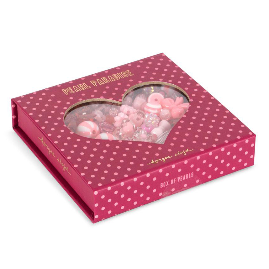 Konges Slojd Kit Perline Pink Rose collane acrilico