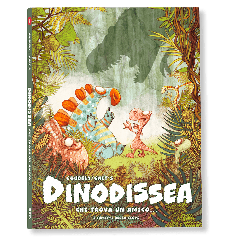 Logos Dinodissea Chi trova un amico fumetto 6 anni