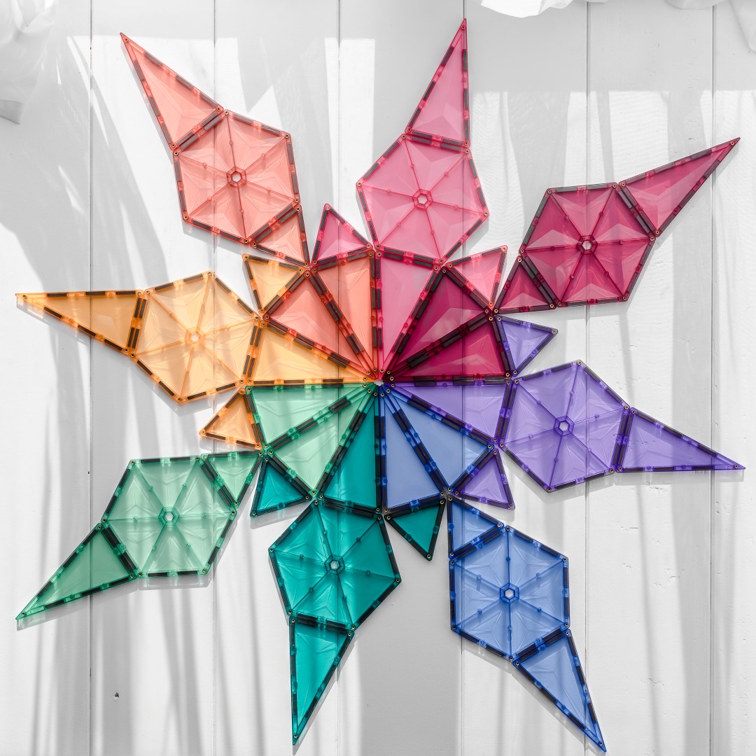 Connetix Tiles Costruzioni Magnetiche 40 Pezzi Pastel