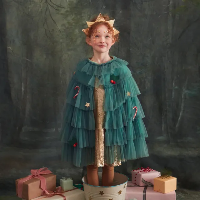 Meri Meri Christmas Tree mantello tulle 3-6 anni