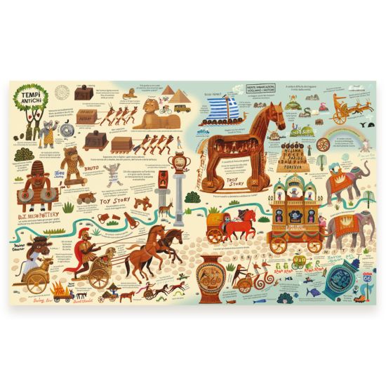 Otto Veicoli del Mondo Libro Illustrato 64 Pagine
