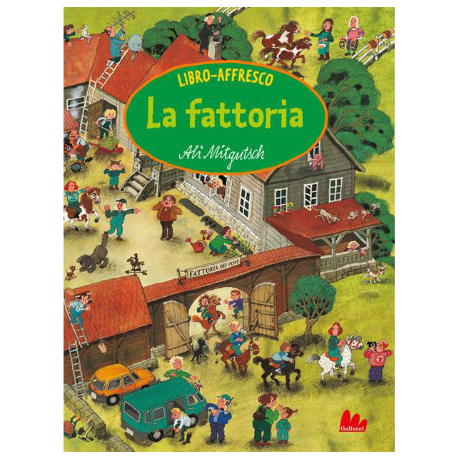 Gallucci La Fattoria libro affresco bambini