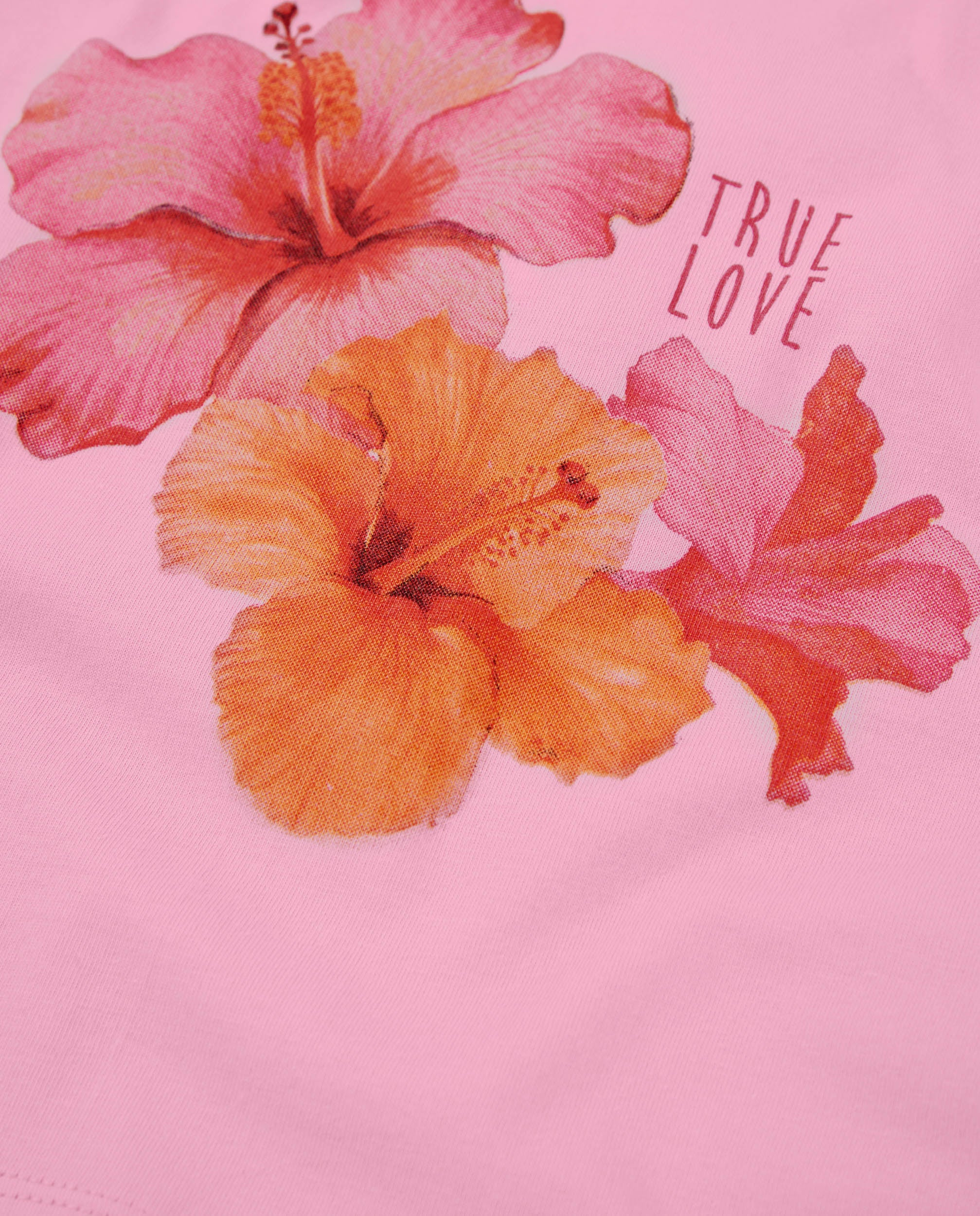 Tuc Tuc maglietta bambina ibisco rosa maniche corte