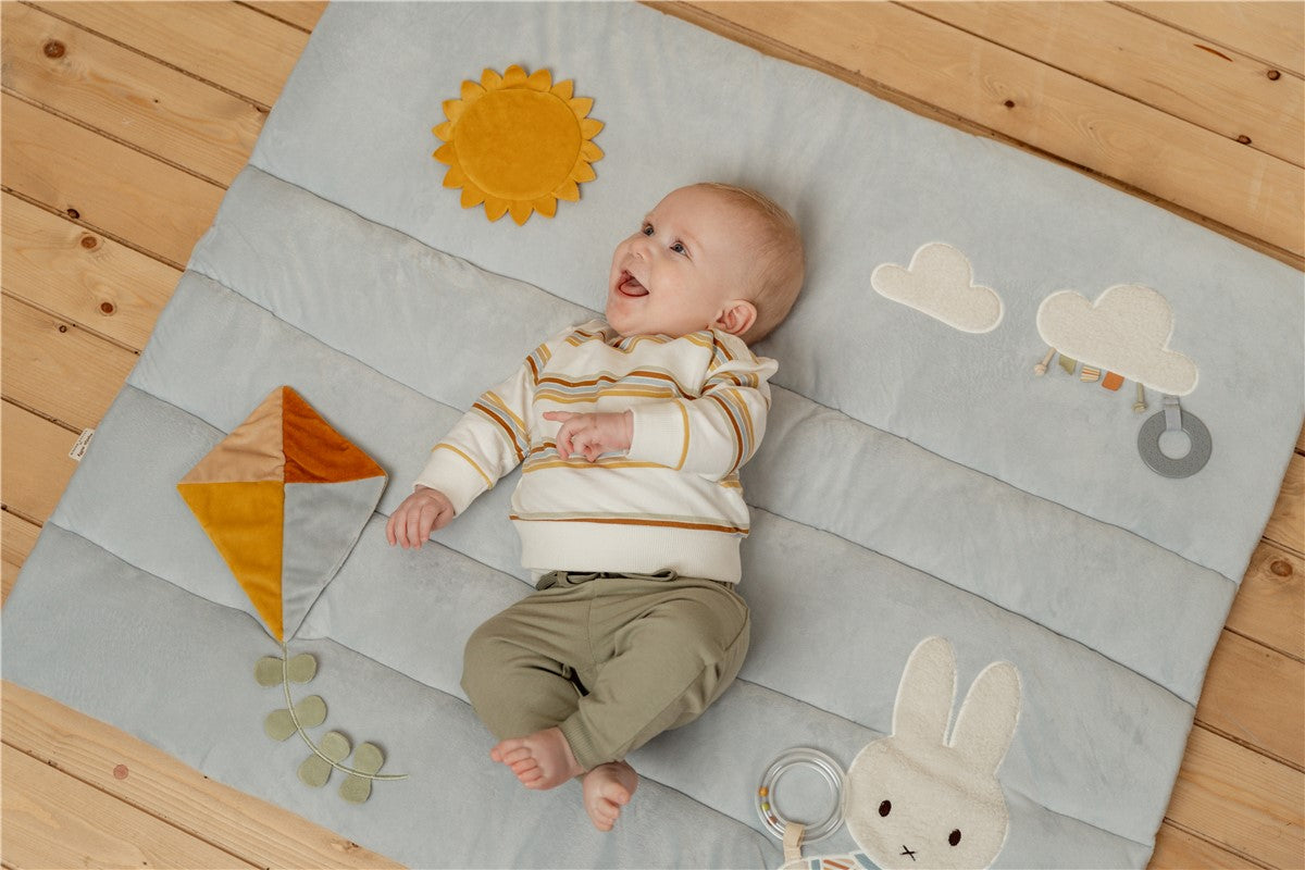 Little Dutch tappeto gioco Miffy blu 100x80 cm