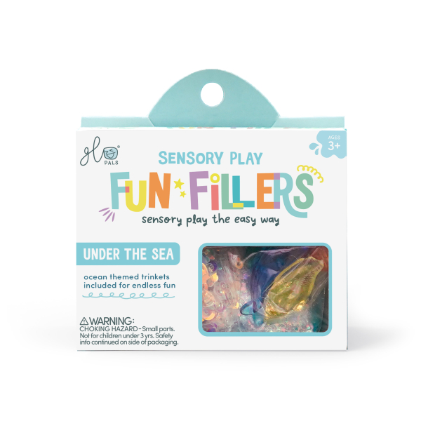 Glo Pals Sea ricarica bottiglia sensoriale glitter