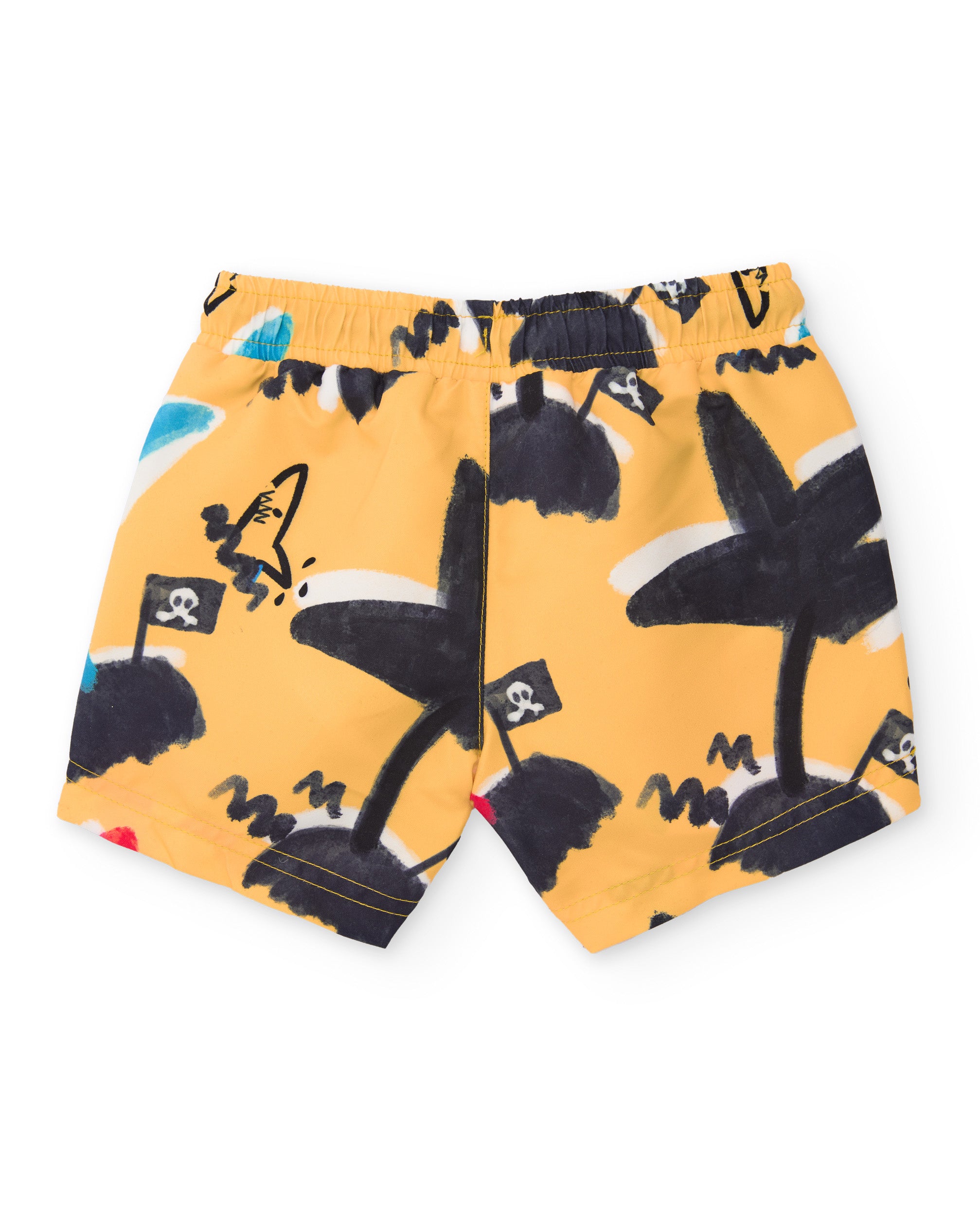 Tuc tuc boxer mare bambino giallo asciugatura rapida