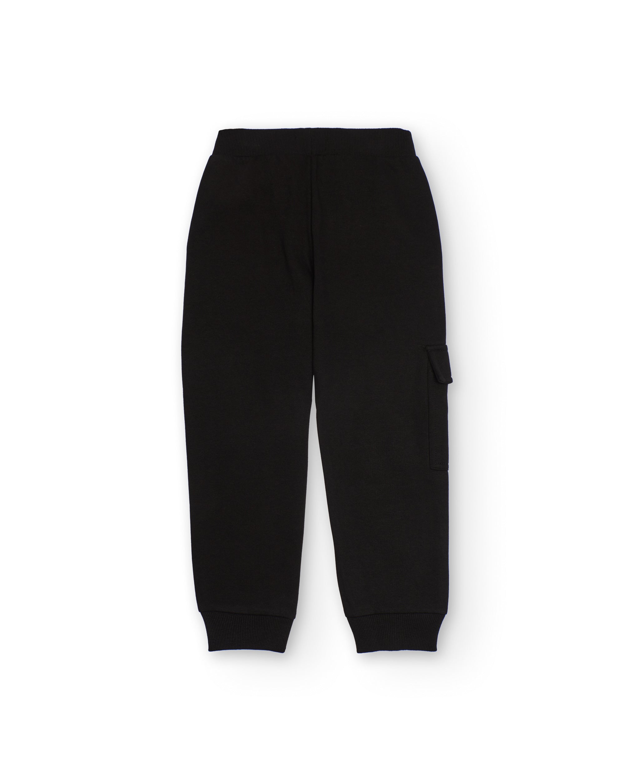 Tuc Tuc pantalone jogger bambino nero tasca cargo