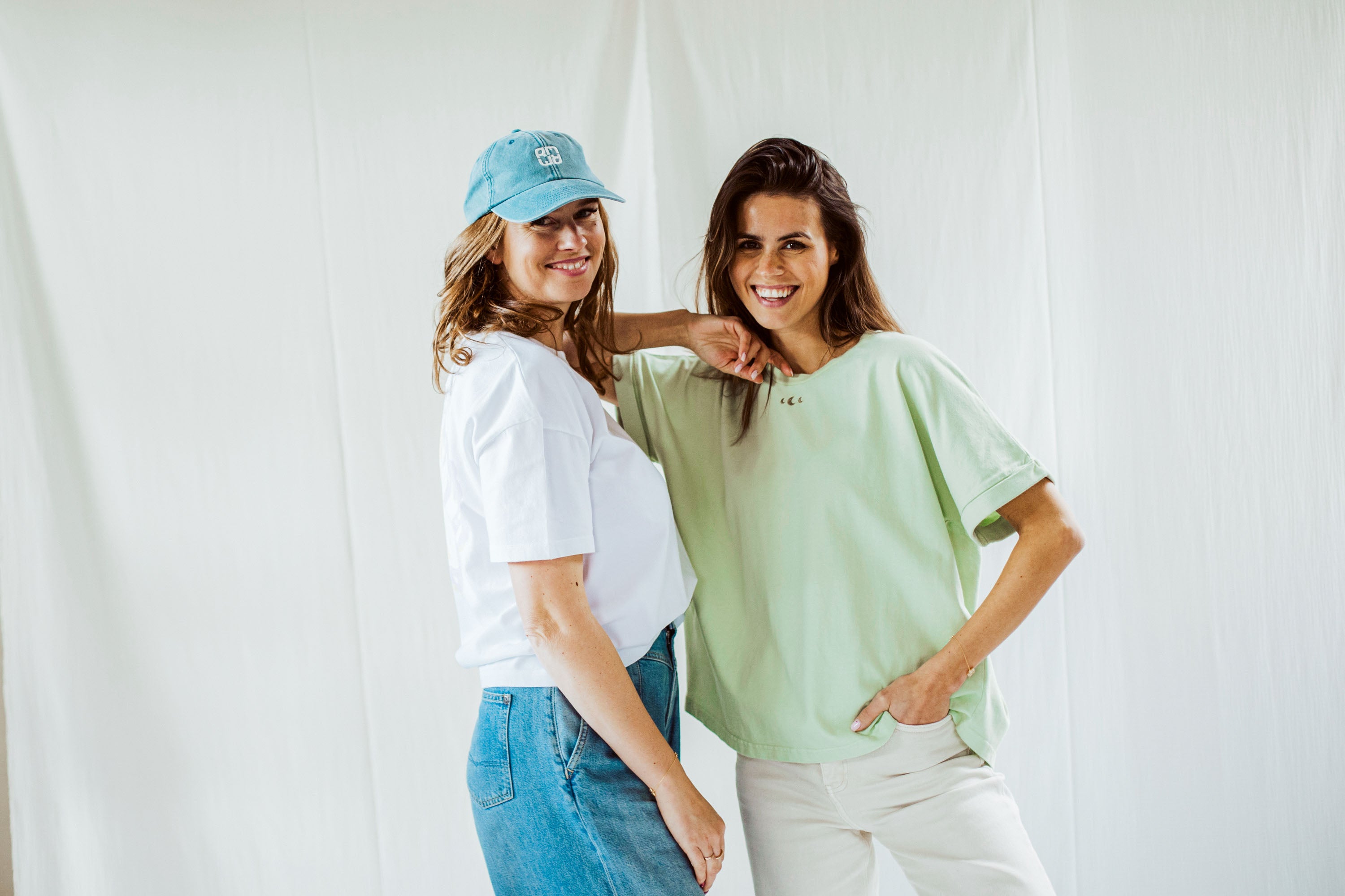 Ella and Rapha Icon cappellino denim chiaro unisex