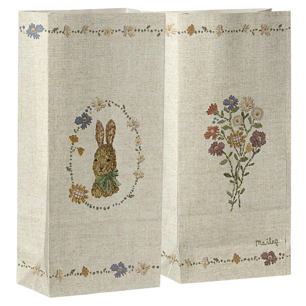Maileg Happy Easter buste regalo carta 2 pezzi 26 cm