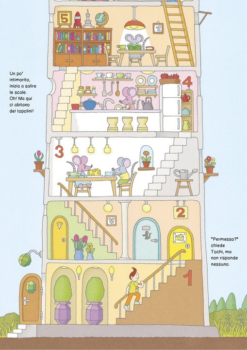 L'Ippocampo La Casa a 100 Piani libro bambini 3-6 anni