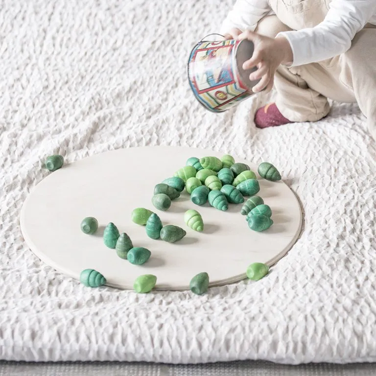 Grapat Mandala Alberi Verdi gioco legno 36 pezzi verde