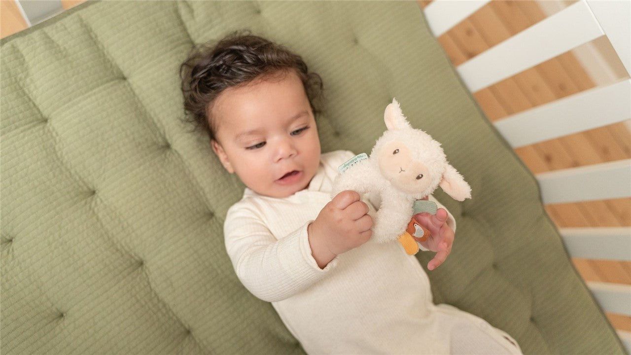 Little Dutch sonaglio anello pecora neonato cotone