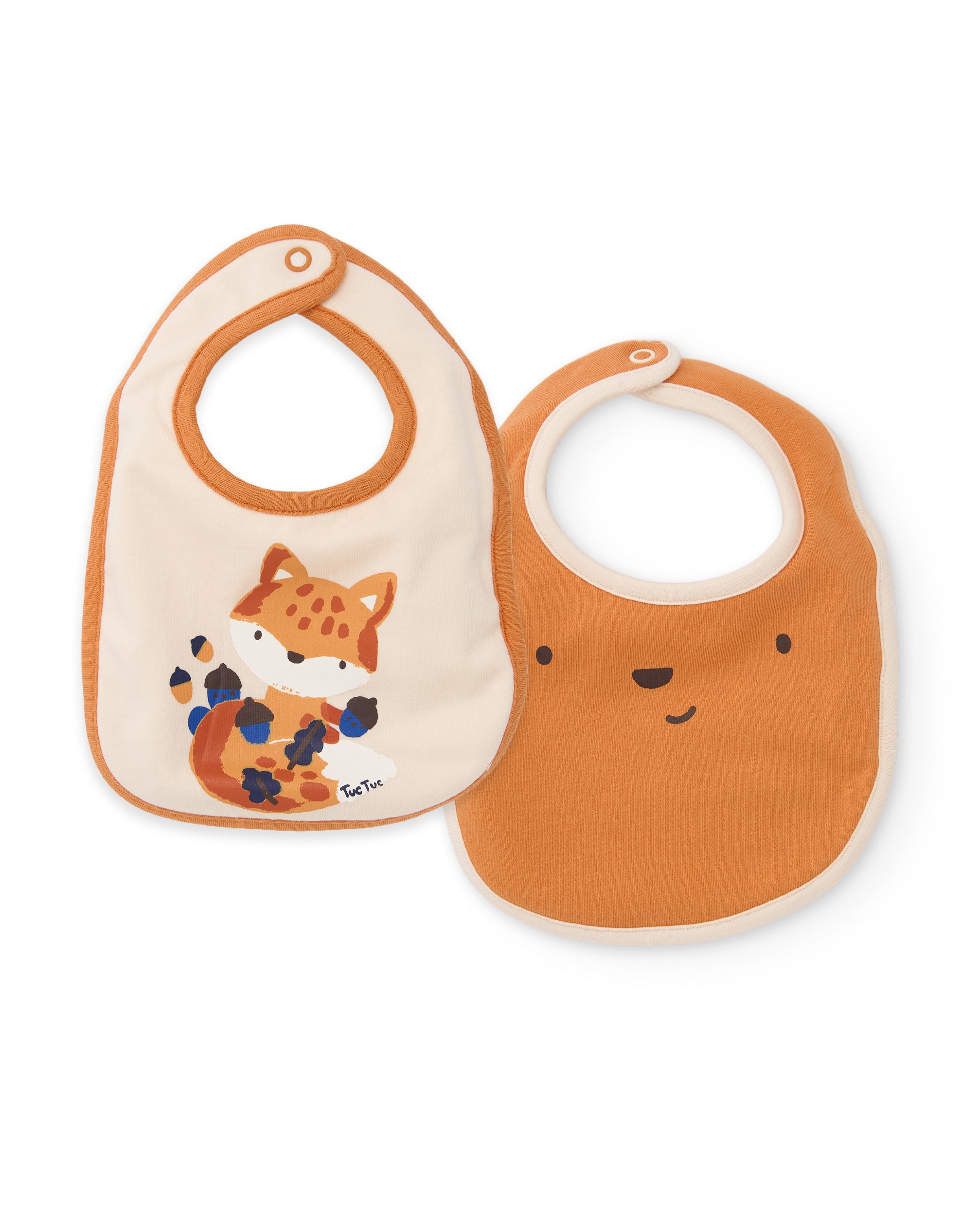 Tuc Tuc bavaglini neonato camel bandana 2 pezzi cotone