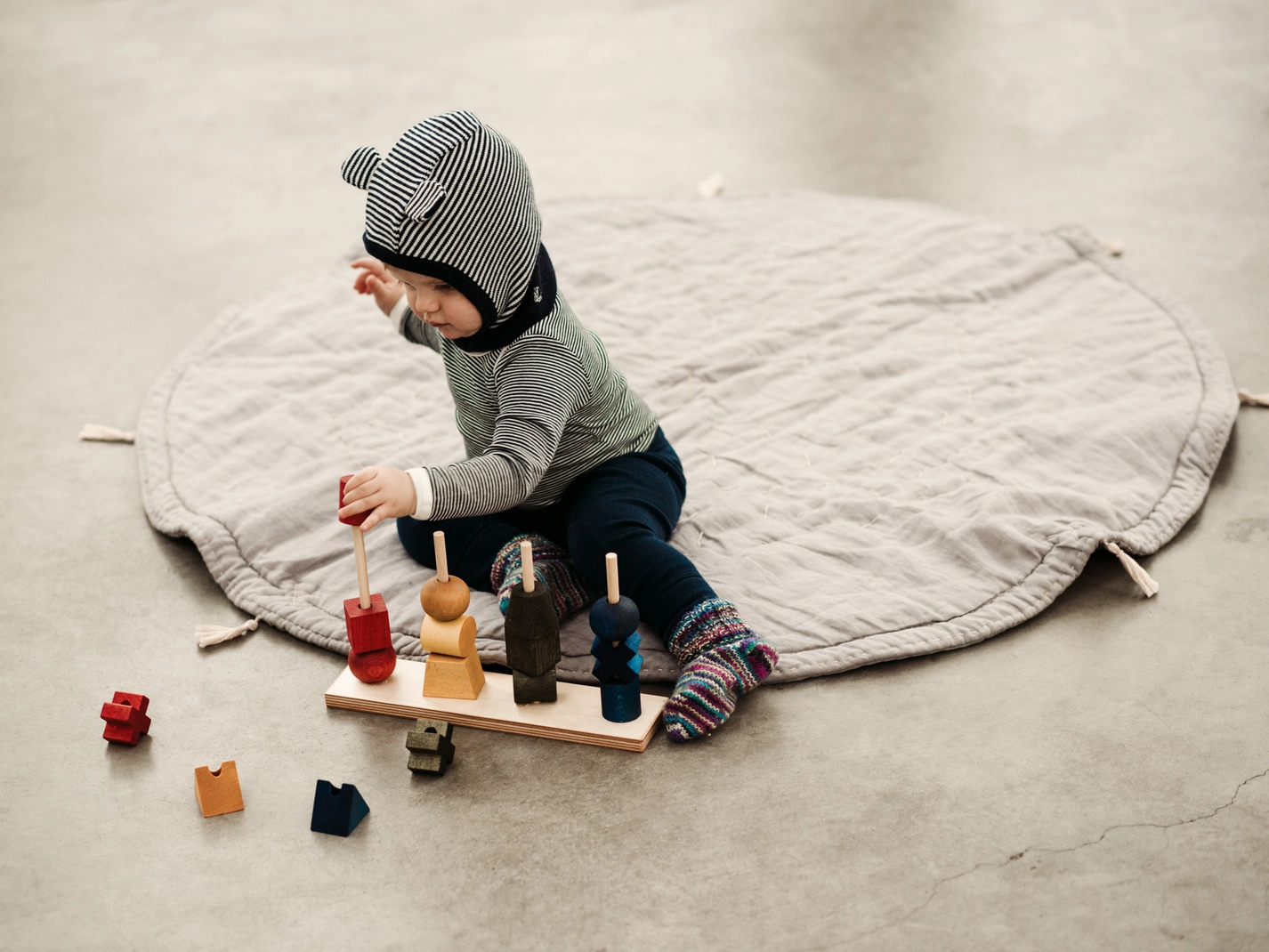 Wooden Story forme e colori XL impilabile legno