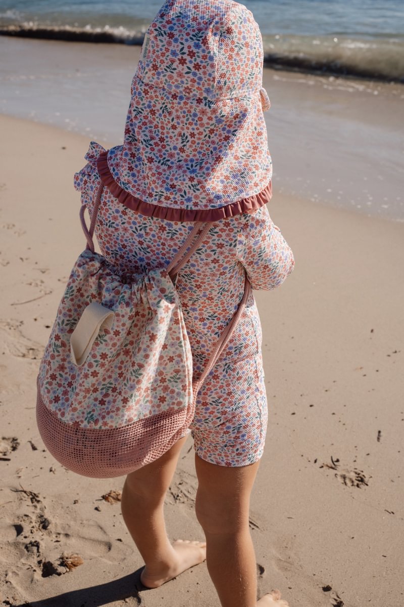 Little Dutch cappello sole bambina rosa fiori