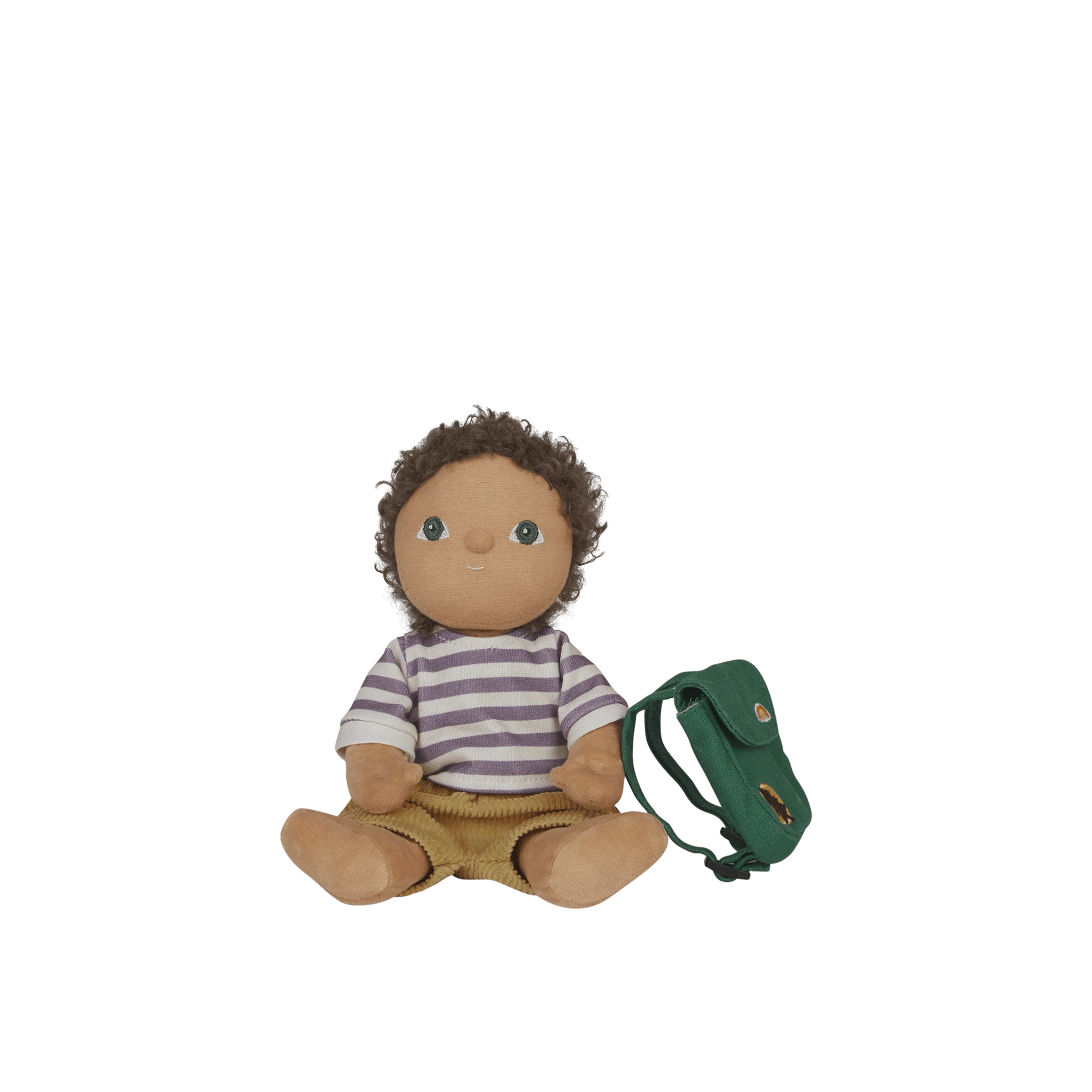 OlliElla Dress Me Dinky Finn Fernwood Bambola Stoffa 23 cm