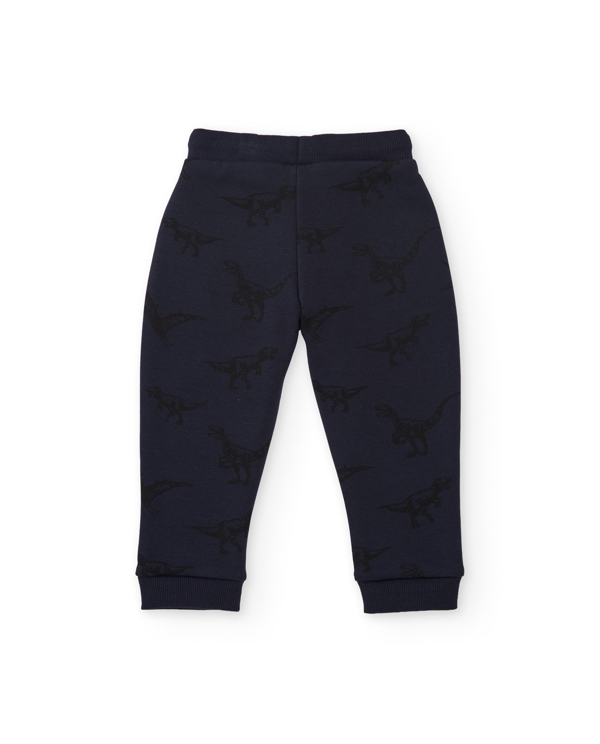 Tuc Tuc pantaloni tuta bambino blu stampa dinosauro