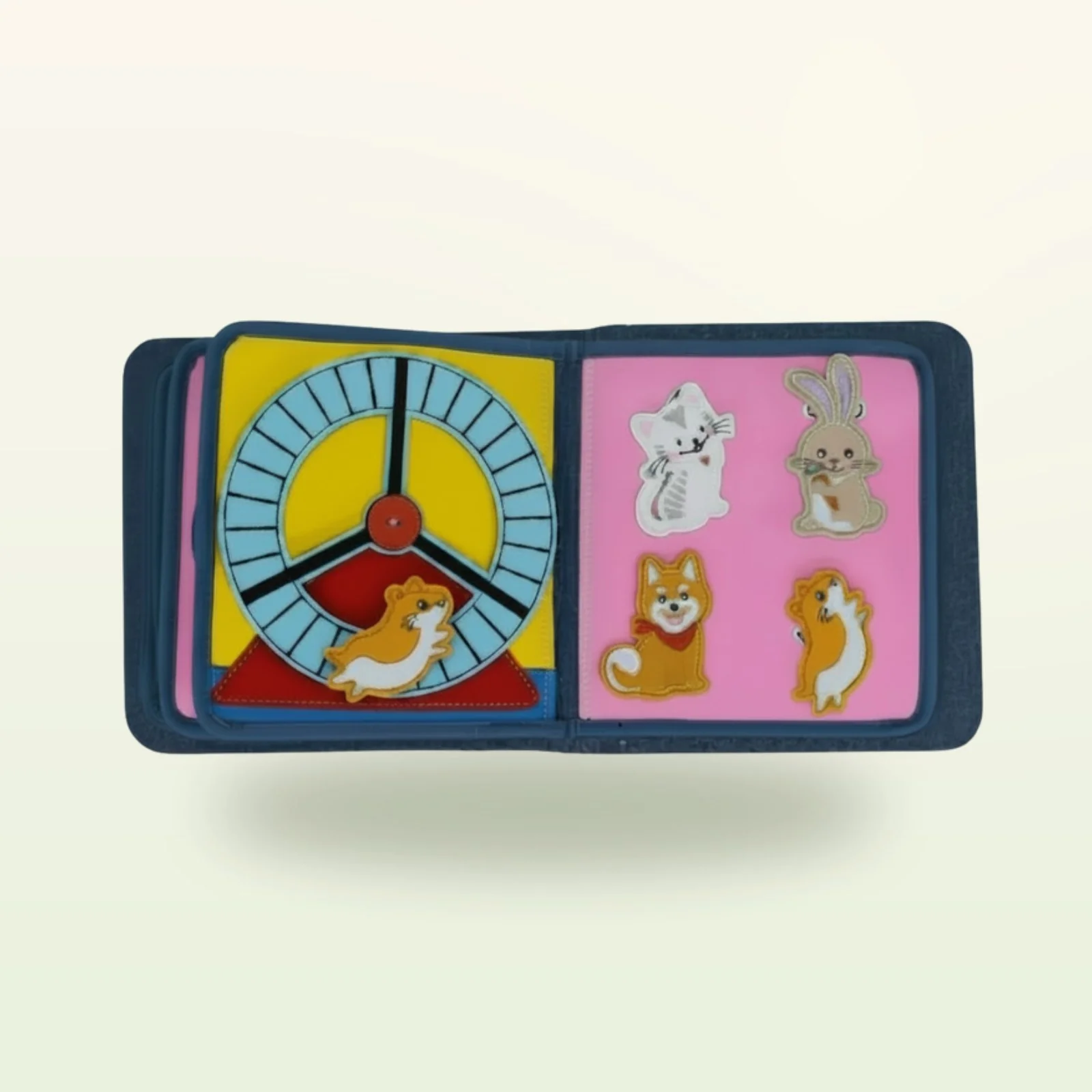 My First Book Pet Friends quiet book stoffa 8 pagine