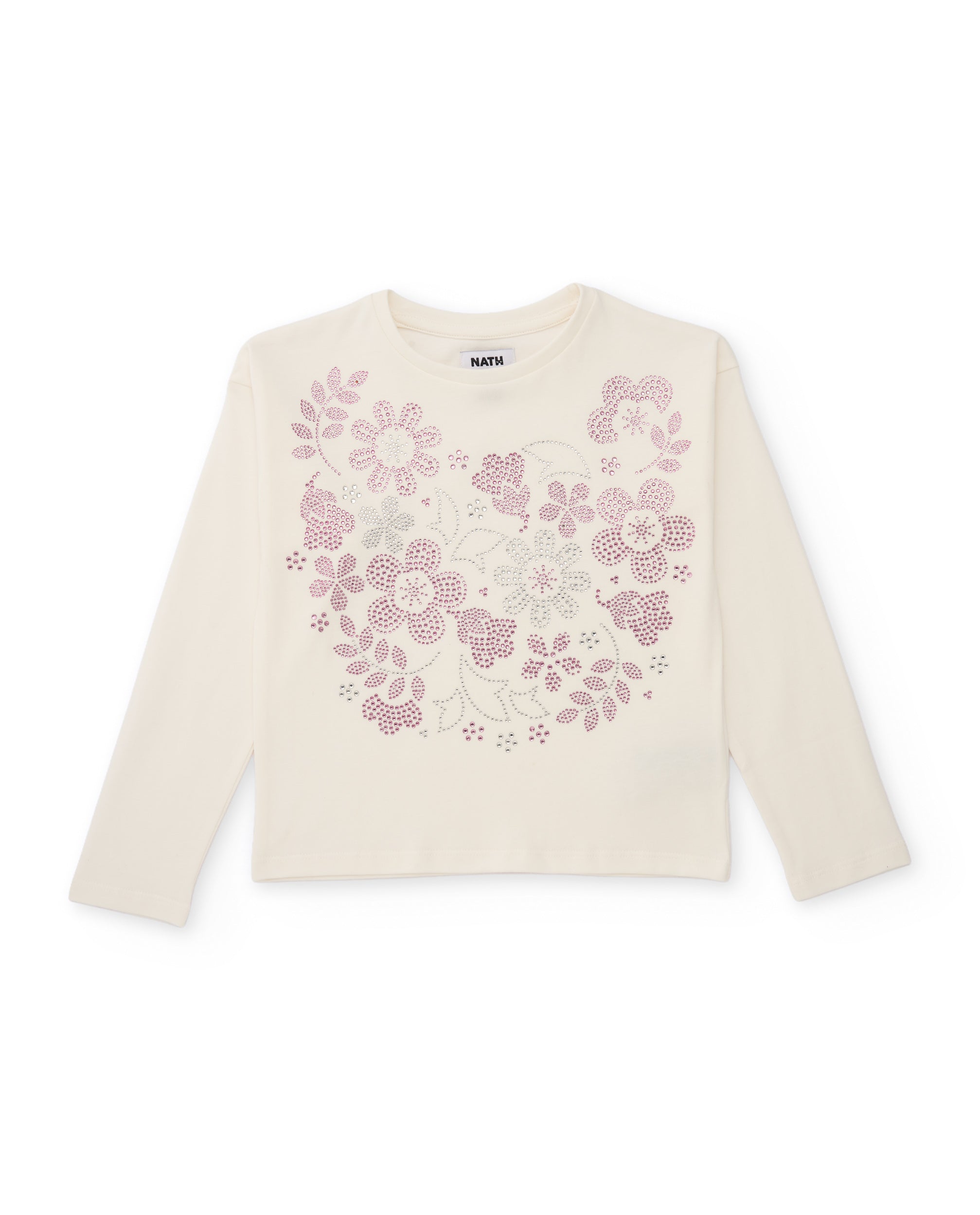 Tuc Tuc completo bimba bianco maglia leggings