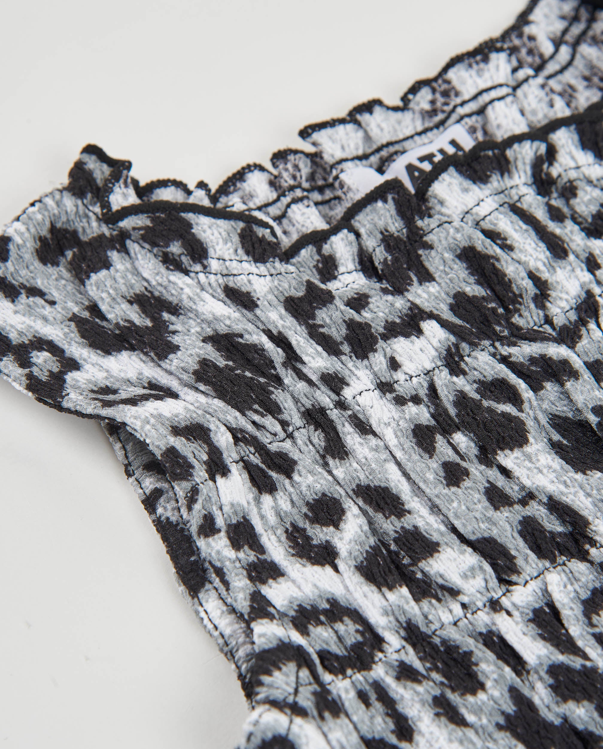 Tuc Tuc maglia bambina nera animalier
