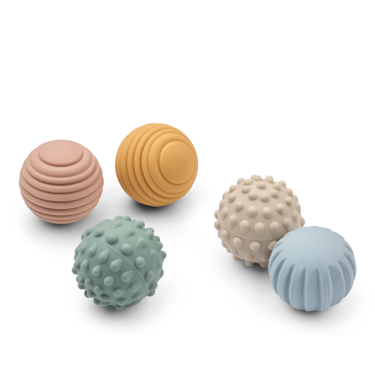 Liewood Palle Sensoriali palline silicone 5 pezzi