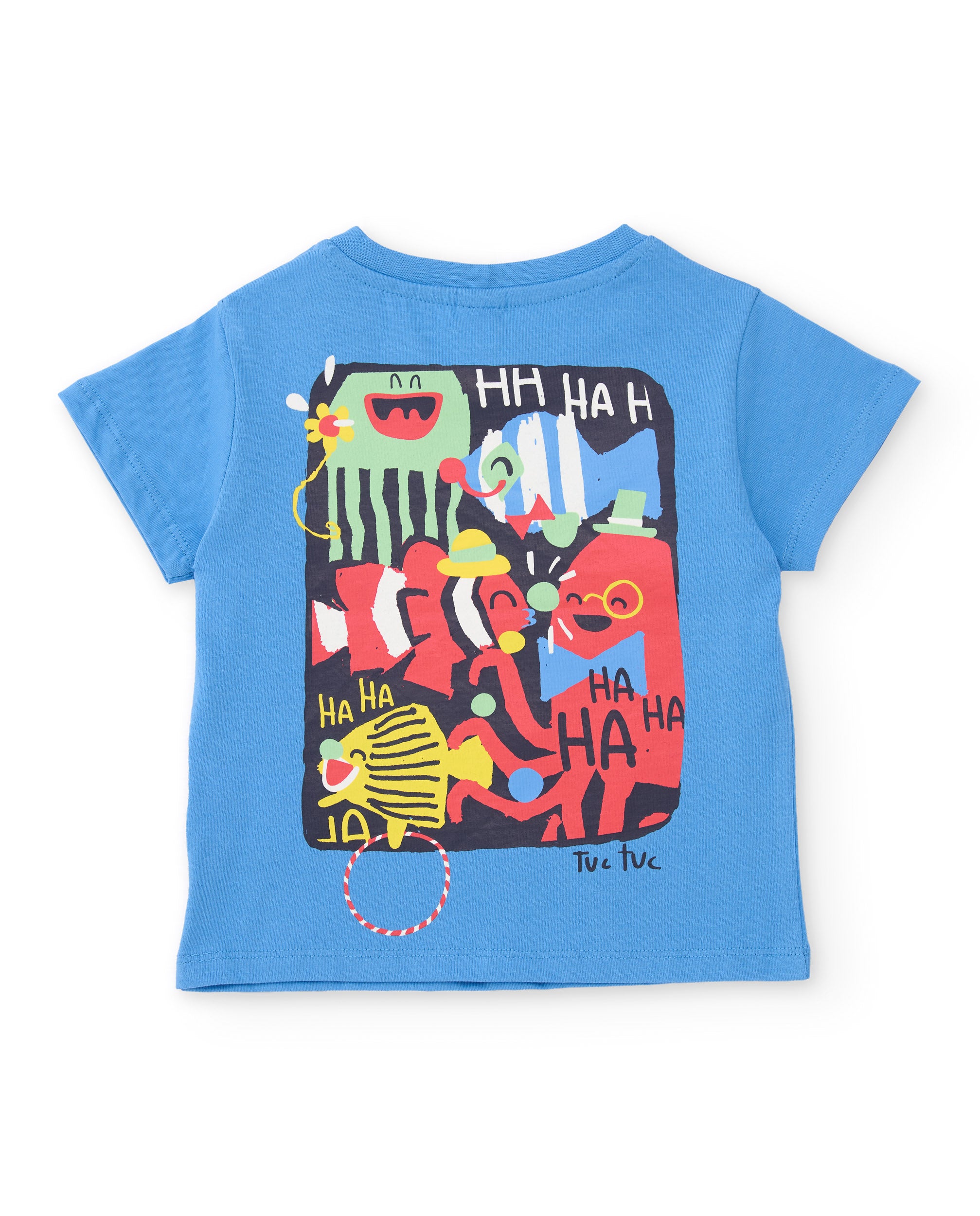 Tuc Tuc completo bimbo maglia pesce pagliaccio blu