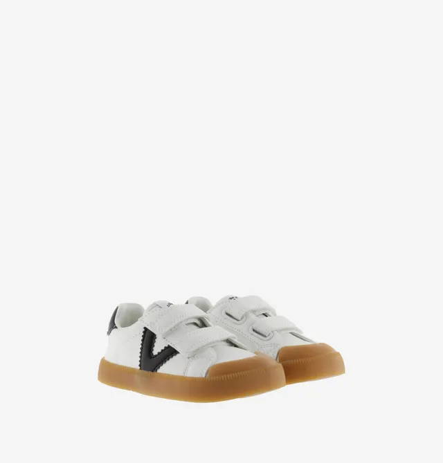 Victoria sneakers barefoot bianche bambino velcro